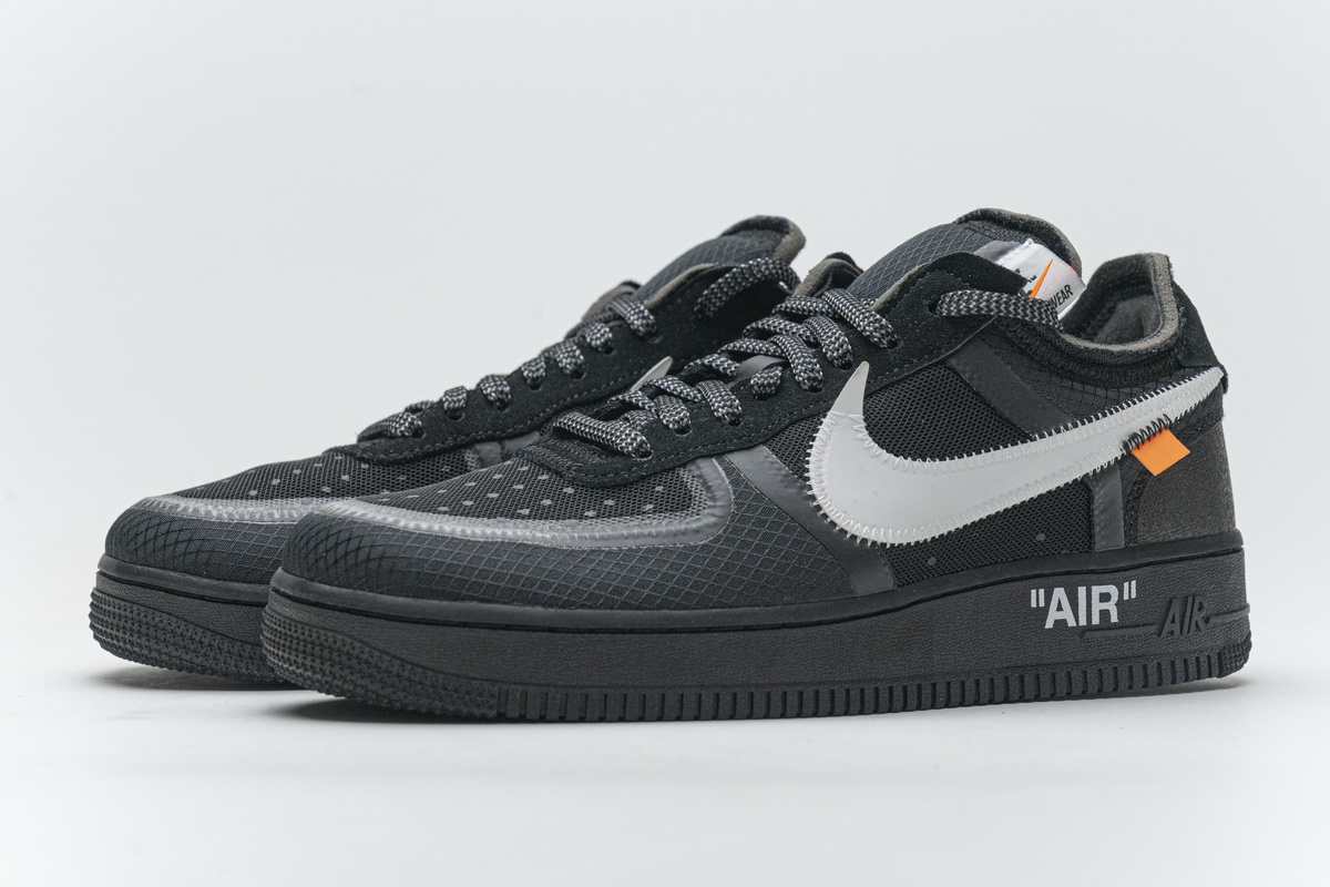 Off White X Nike Air Force 1 Black Ao4606 001 9 - www.kickbulk.co